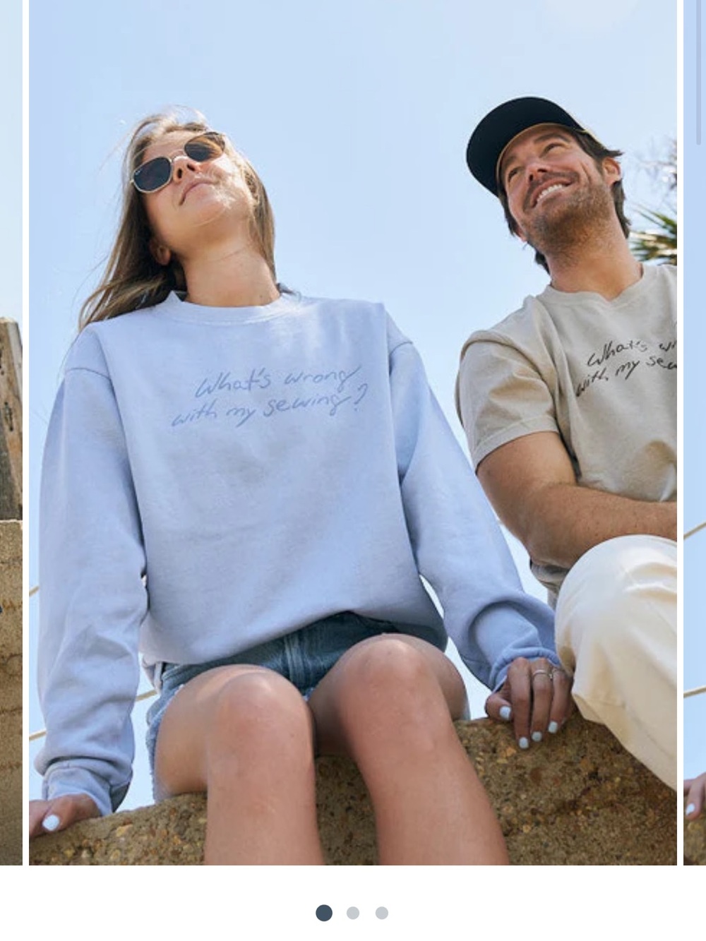 Tan Beige Crewneck Sweatshirt from Craig Conover